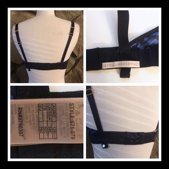 Stella McCartney Marguerite Riding Bra, Soft Cup Animal Print Bralette, 34C - Picture 7 of 7